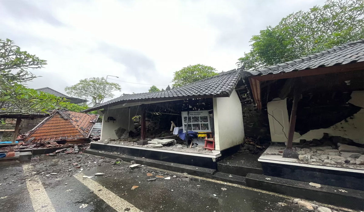 Longsor Melanda Ubud, Warga Kehilangan Akses dan Rumah Rusak