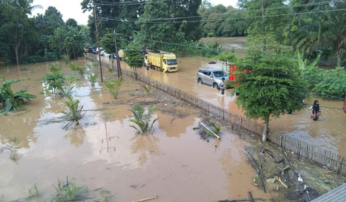 Geger! 43 Rumah di OKU Terendam Banjir, Hujan Deras Berjam-Jam Jadi Pemicu