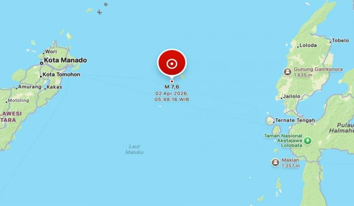 Mencekam! BMKG Deteksi Potensi Tsunami Besar di Sulut Setelah Gempa M 7,6